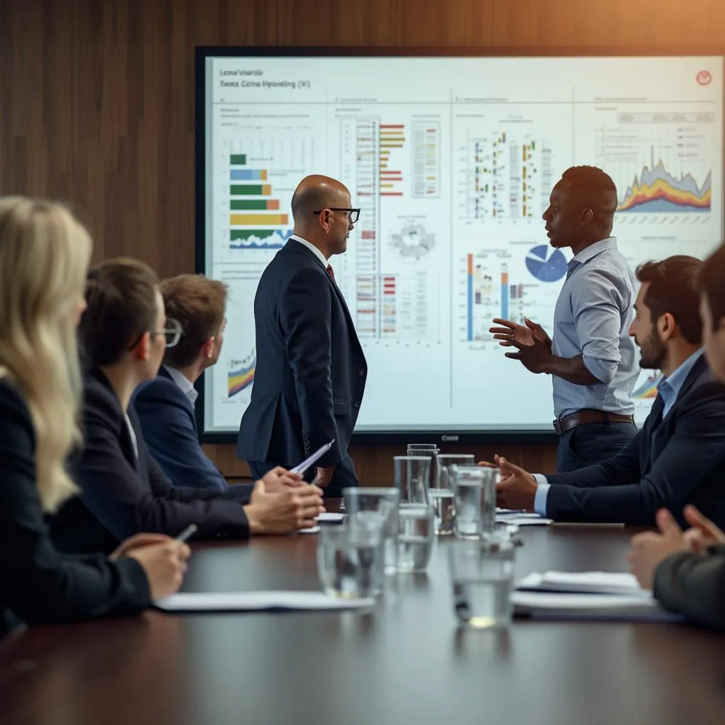 Sesión de estrategia con cliente